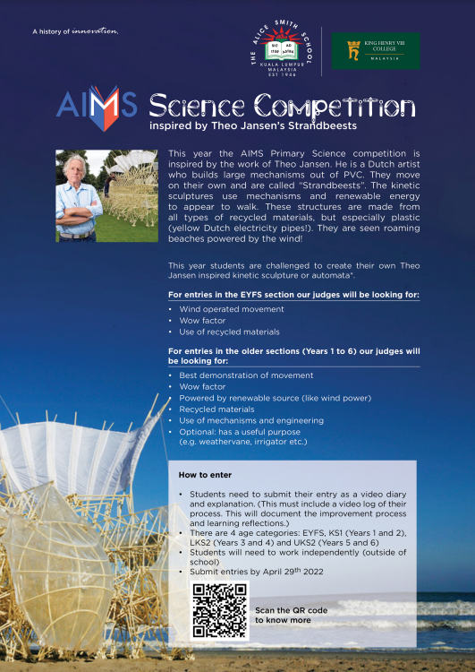 AIMS Science Competition 2022