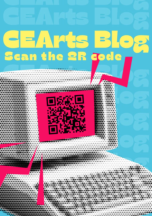 CEArts Blog QR code