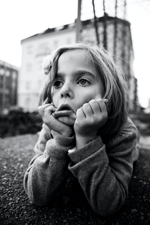 Unhappy child