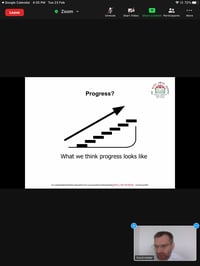 Progress blog staircase