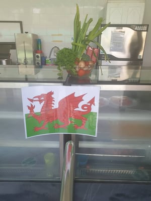 St Davids Day Flag JB