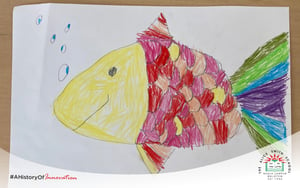 fish drawing_primary school artwork_The Alice Smith School