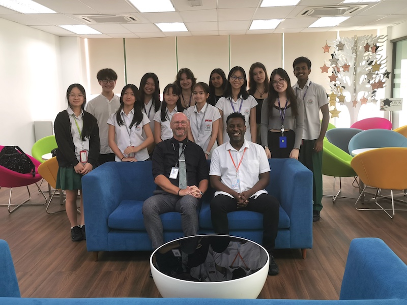 Empowering Change: Dr Stuart Lawrence Inspires Alice Smith Students to Speak Up