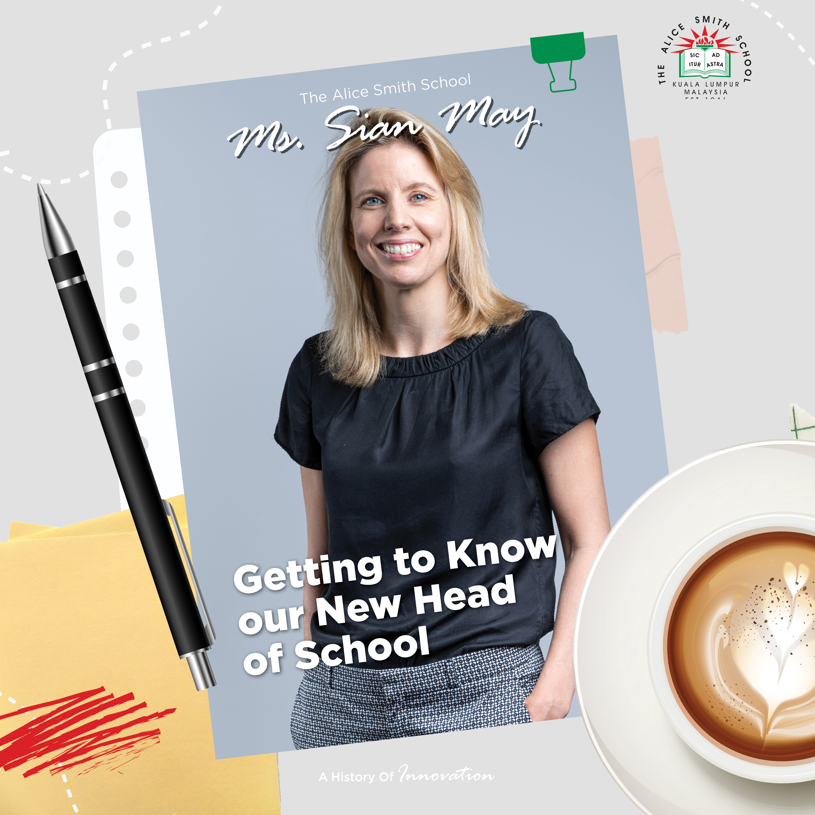 Getting to Know our New Head of School, Ms. Sian May