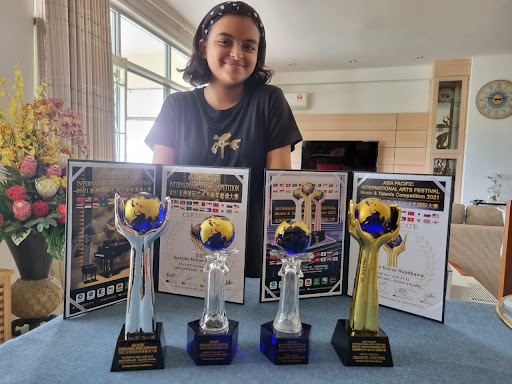Kenisha wins at the Asia Pacific International Arts Festival - Music Competition 2021🏆