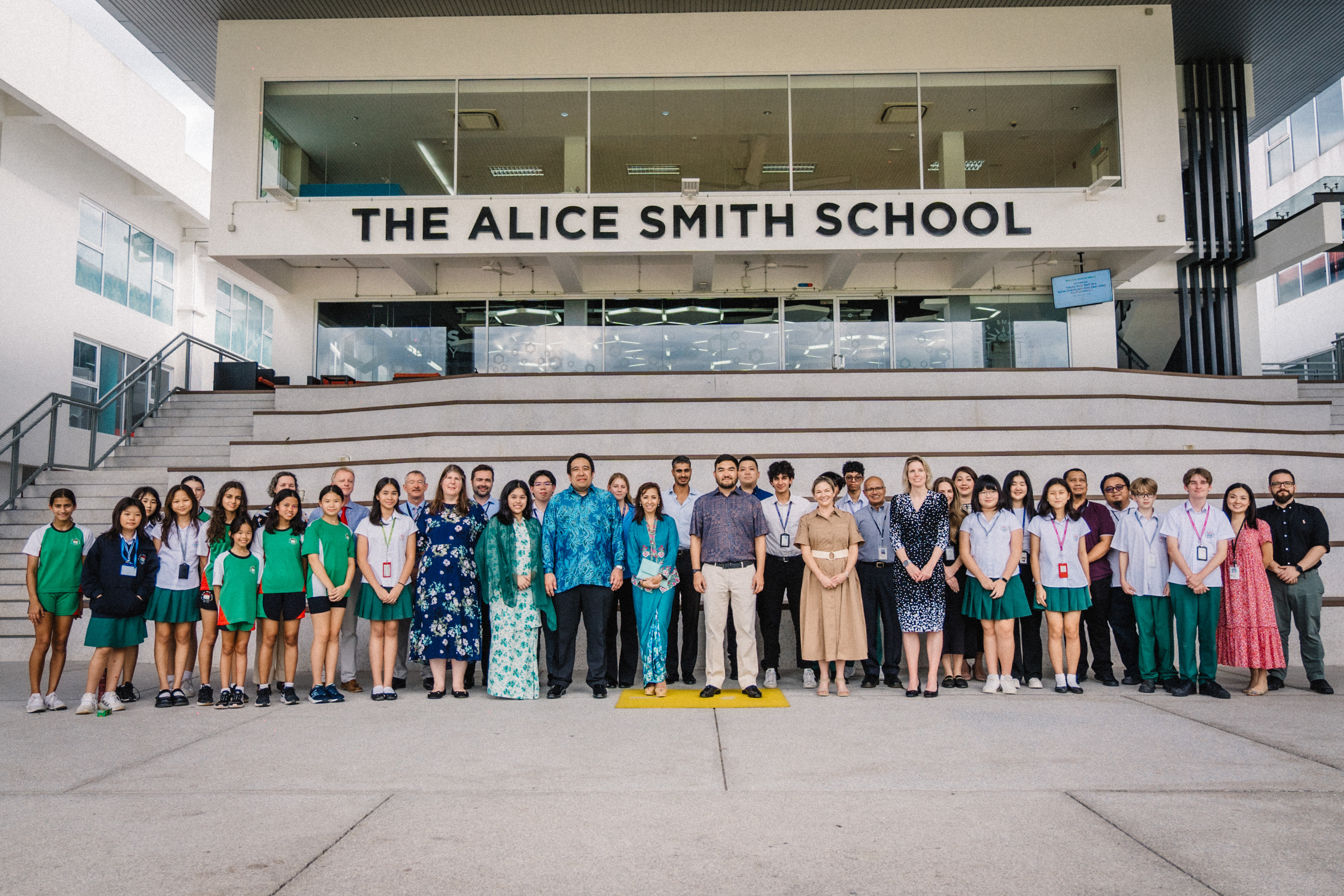 A Regal Return: Tuanku, His Highness Crown Prince Tengku Amir Shah's Nostalgic Visit To The Alice Smith School