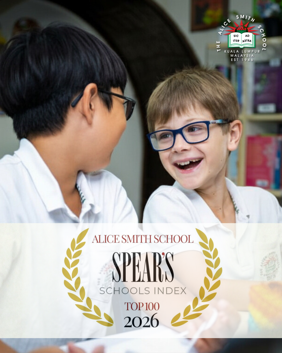 Alice Smith School Named World's Top 100 Private Schools in Spear's Schools Index 2026